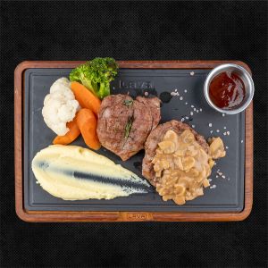 Mantar Soslu Bonfile Steak